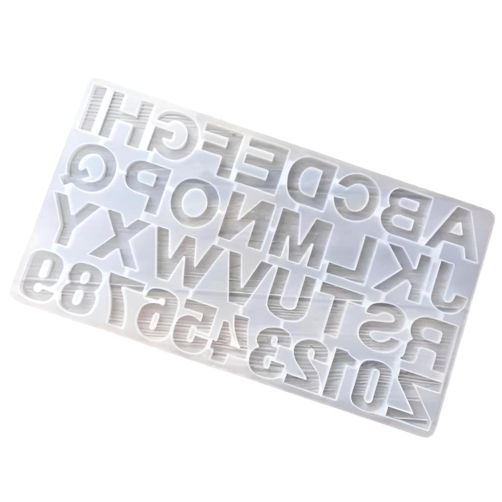 Large-letter-silicone-mold